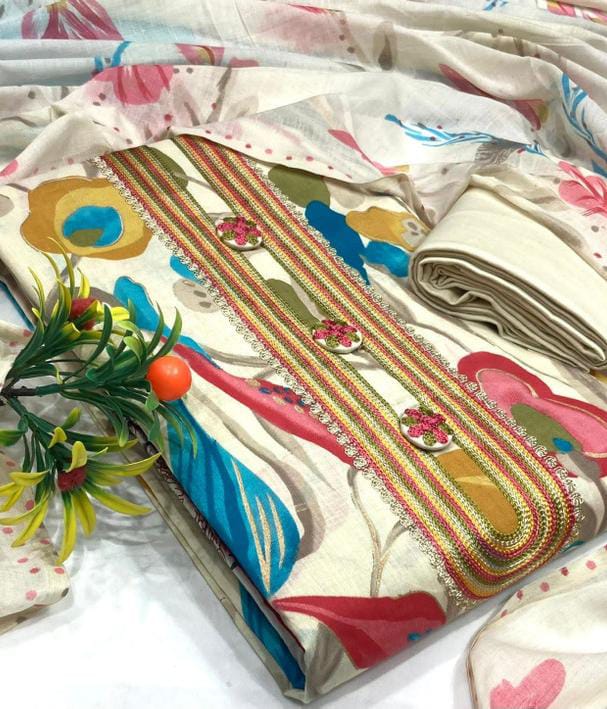 Kala Sutra Cotton Casual & Traditional  Salwar Suit Material
