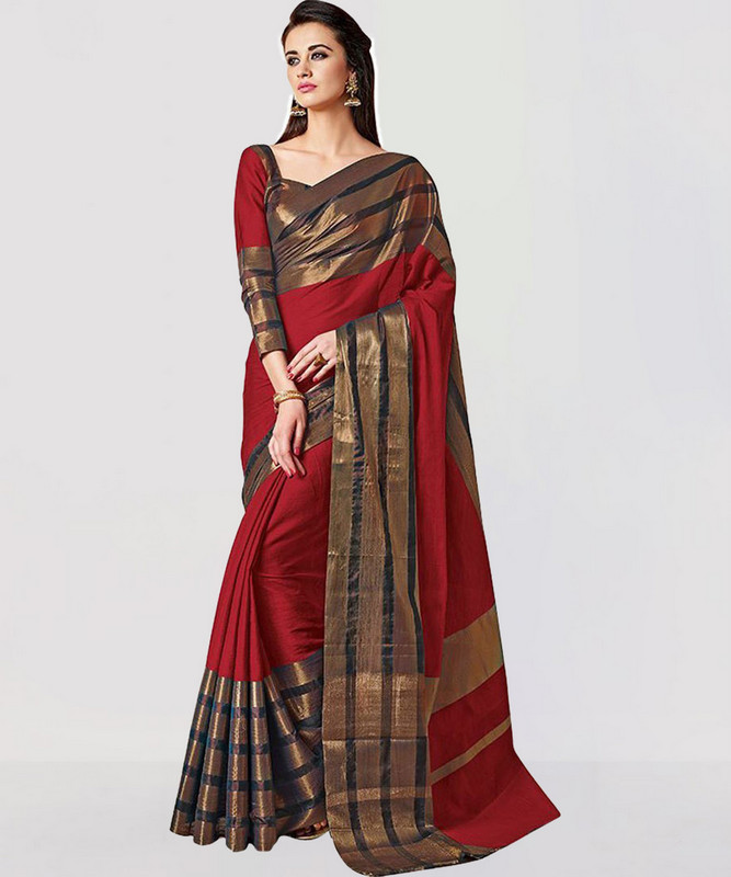Bhavika  Kanjivaram Woven & Embellished