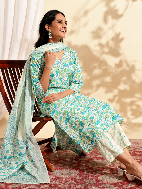 Divashree Cotton Wedding  Salwar Suit Set 