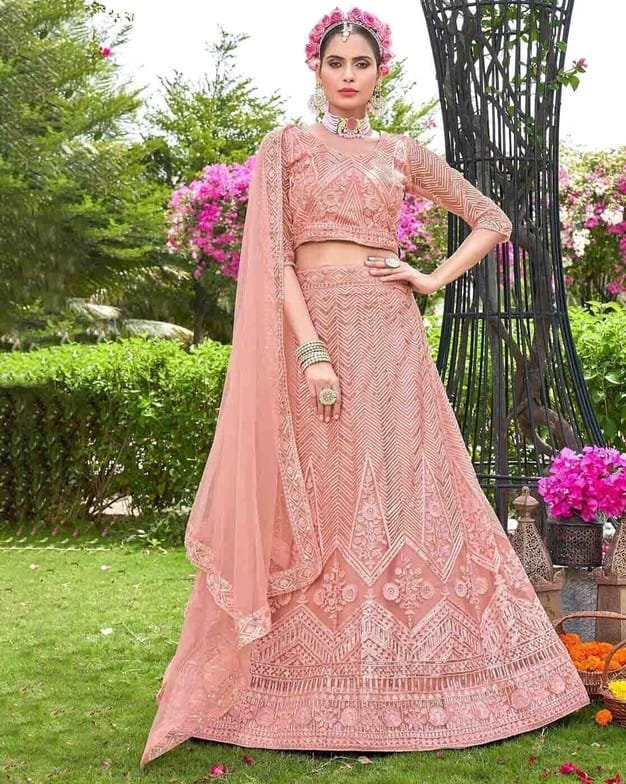 Zivora Heavy A-Line Lehenga Choli