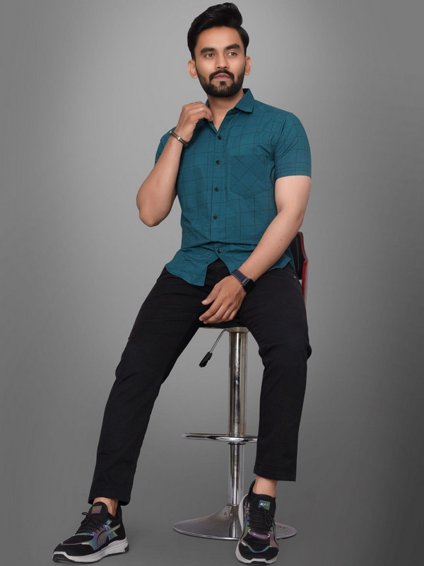Metronex Checkered Casual Shirt