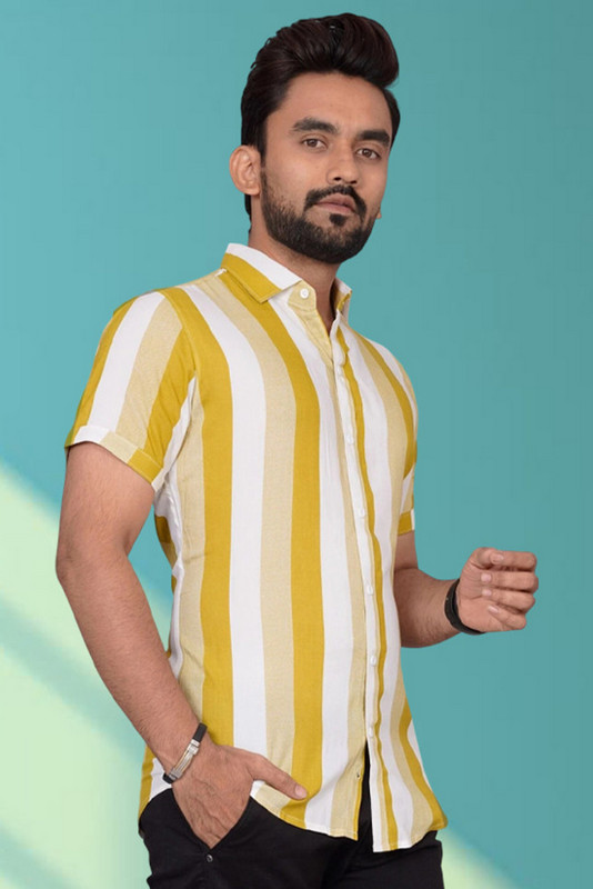 Metronex Vertically striped Shirt