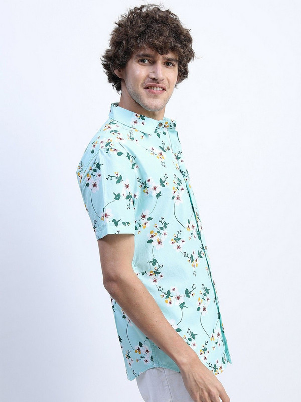 Havric Tropical flower shirt