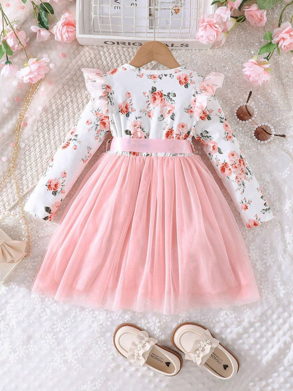 Moonette Young girl's party Midi-dress