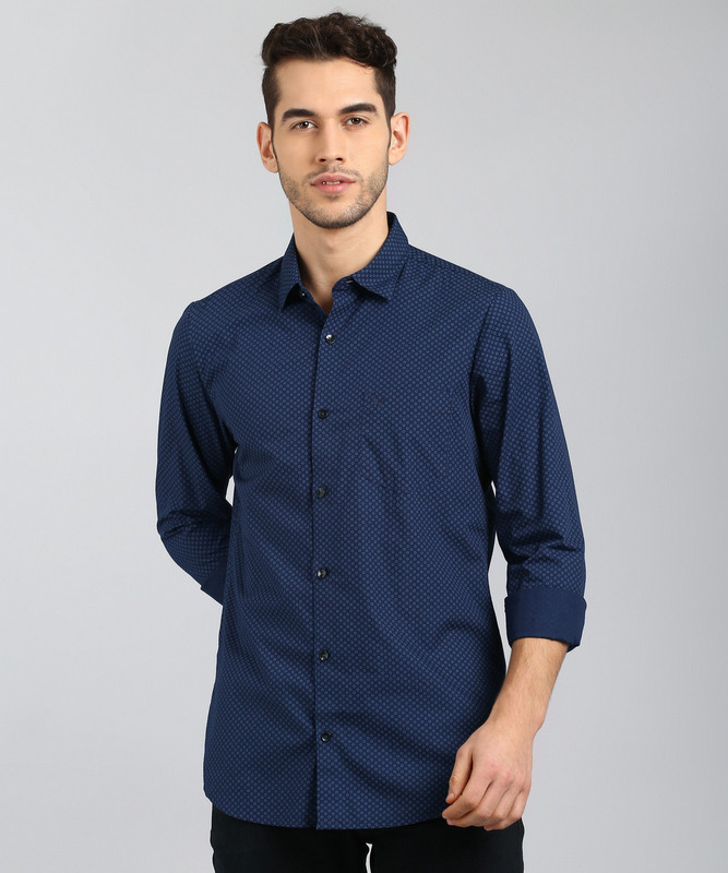 Alvyn Geometric diamond Print Shirt