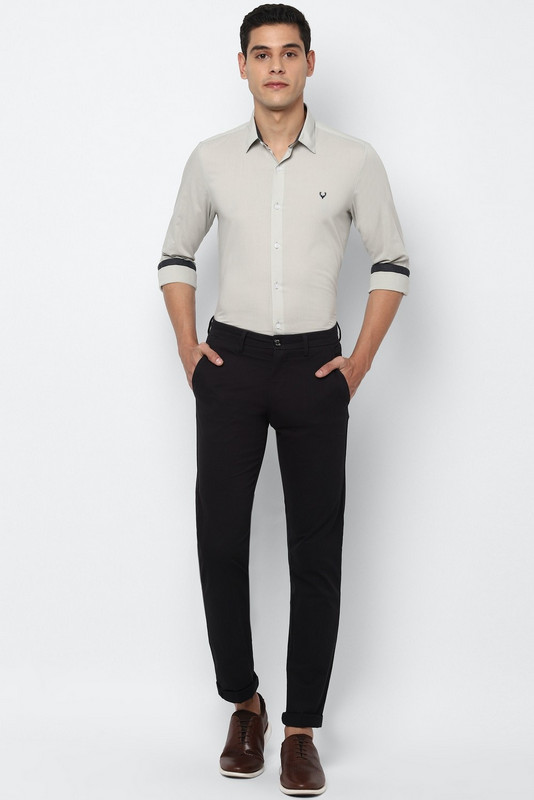 Alvyn Fit Solid Cut Away Collar Shirt
