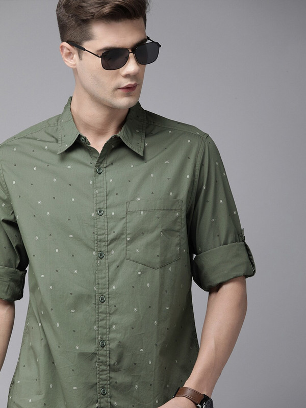 Roxter Micro-Print Shirt