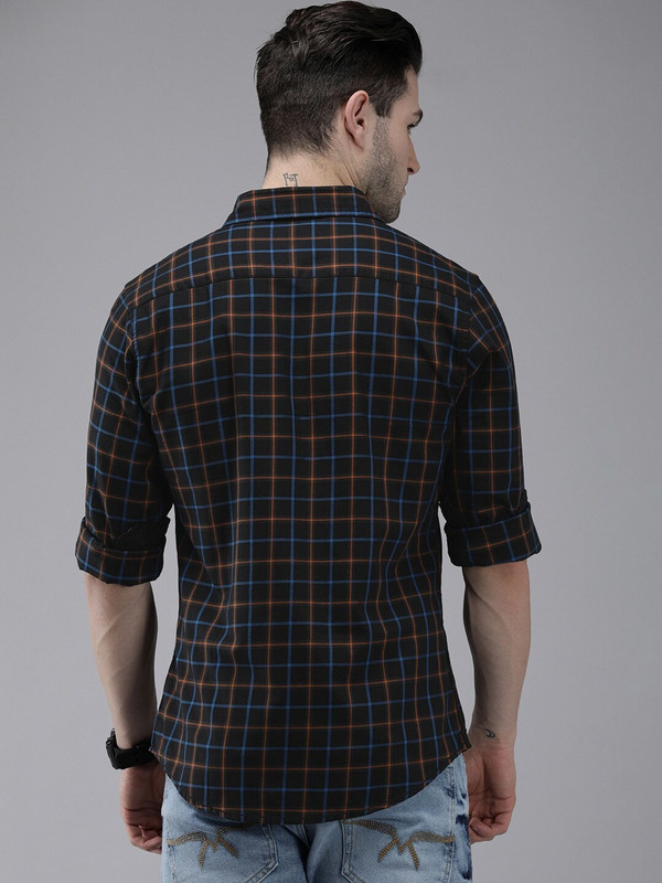 Roxter Black Checks Shirt