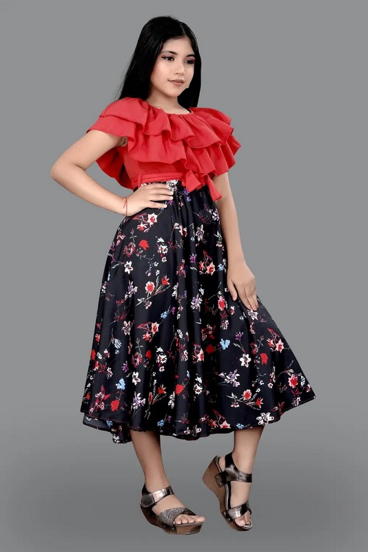 Aamira Off-the-shoulder Midi