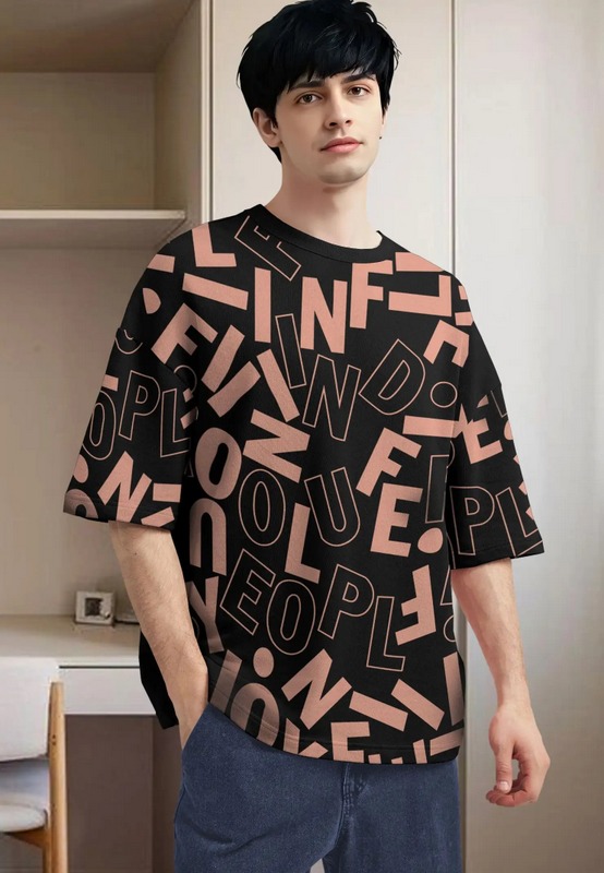 TeeCulture All-over typographic print  T-Shirt