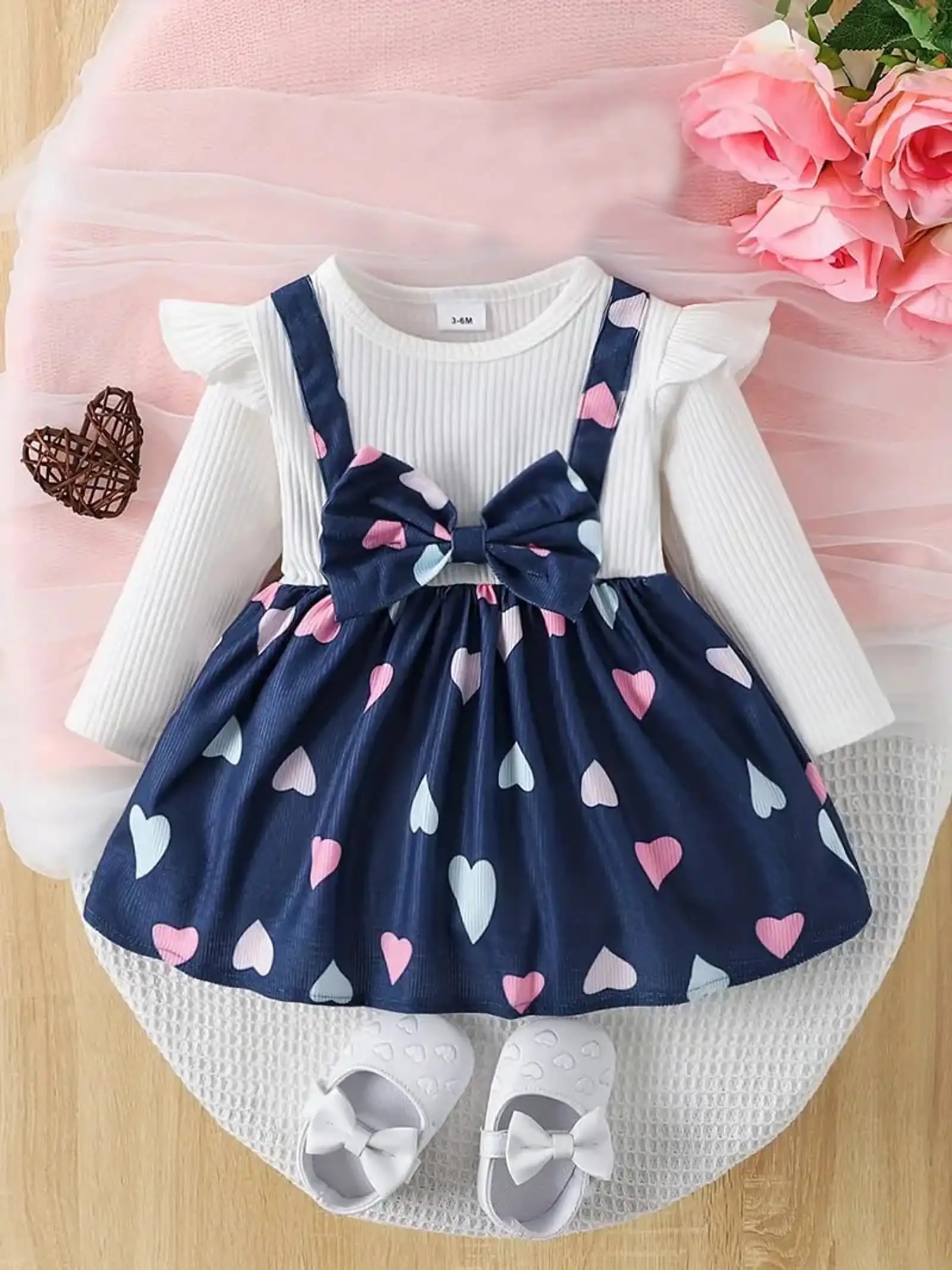 Parnika Navy blue gathered Maxi 
