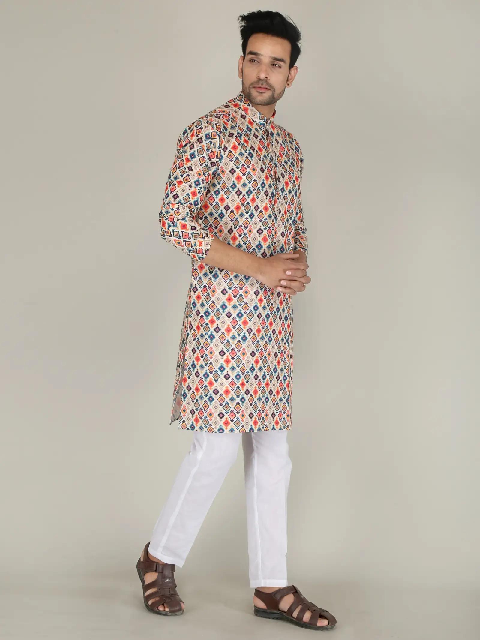 Festivo Mandarin collar Kurta