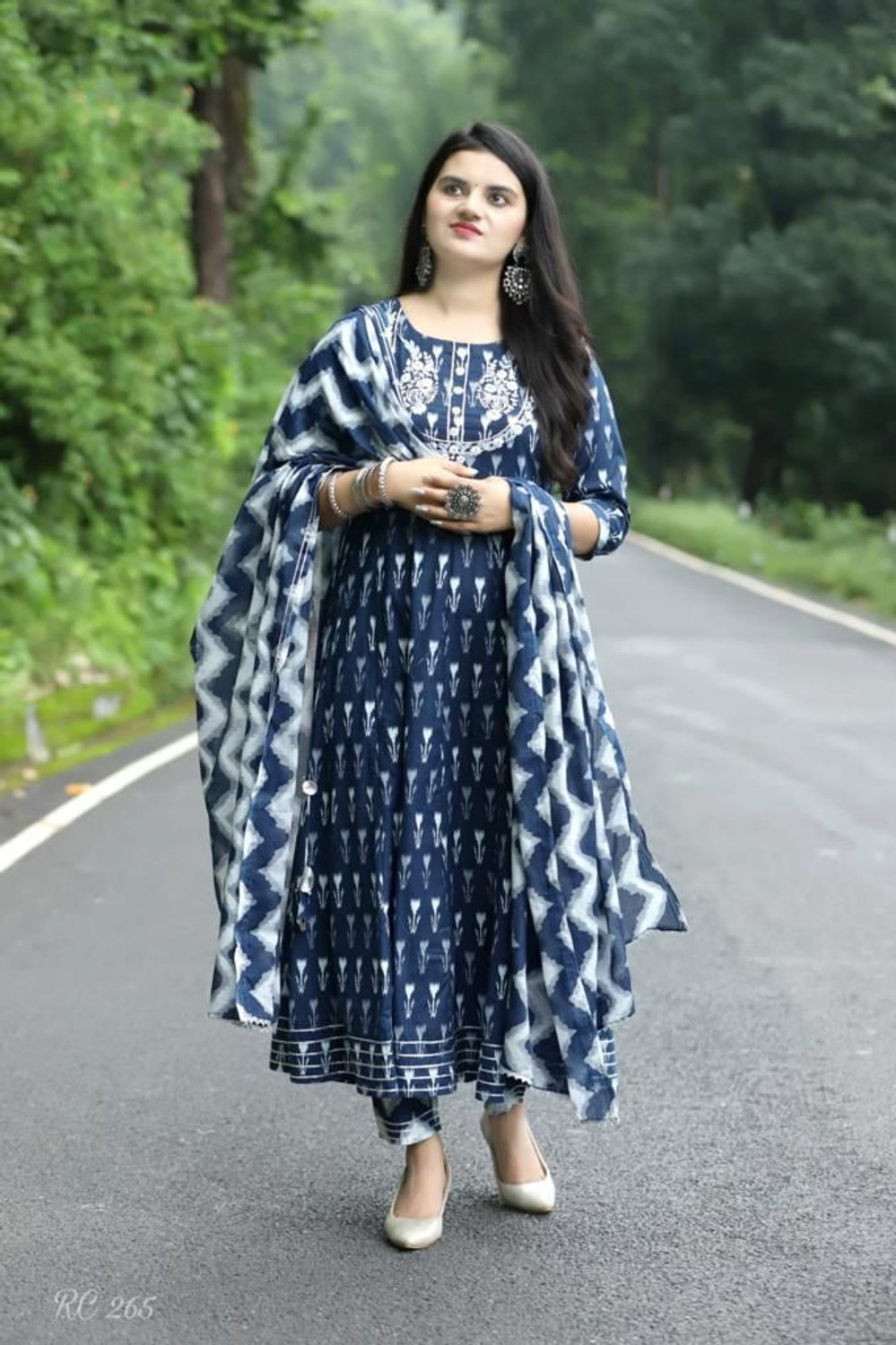  Pilessa  Viscose Rayon  Salwar Suit Set