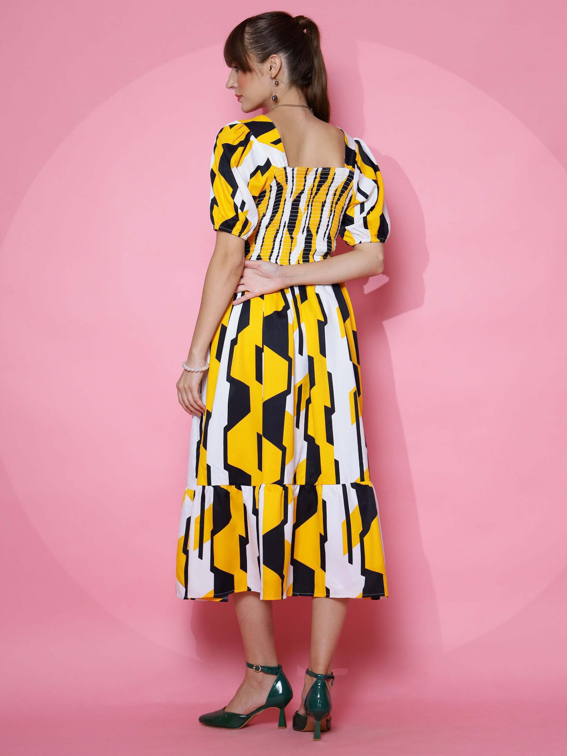 Shemora Western Wear  Midi Dress