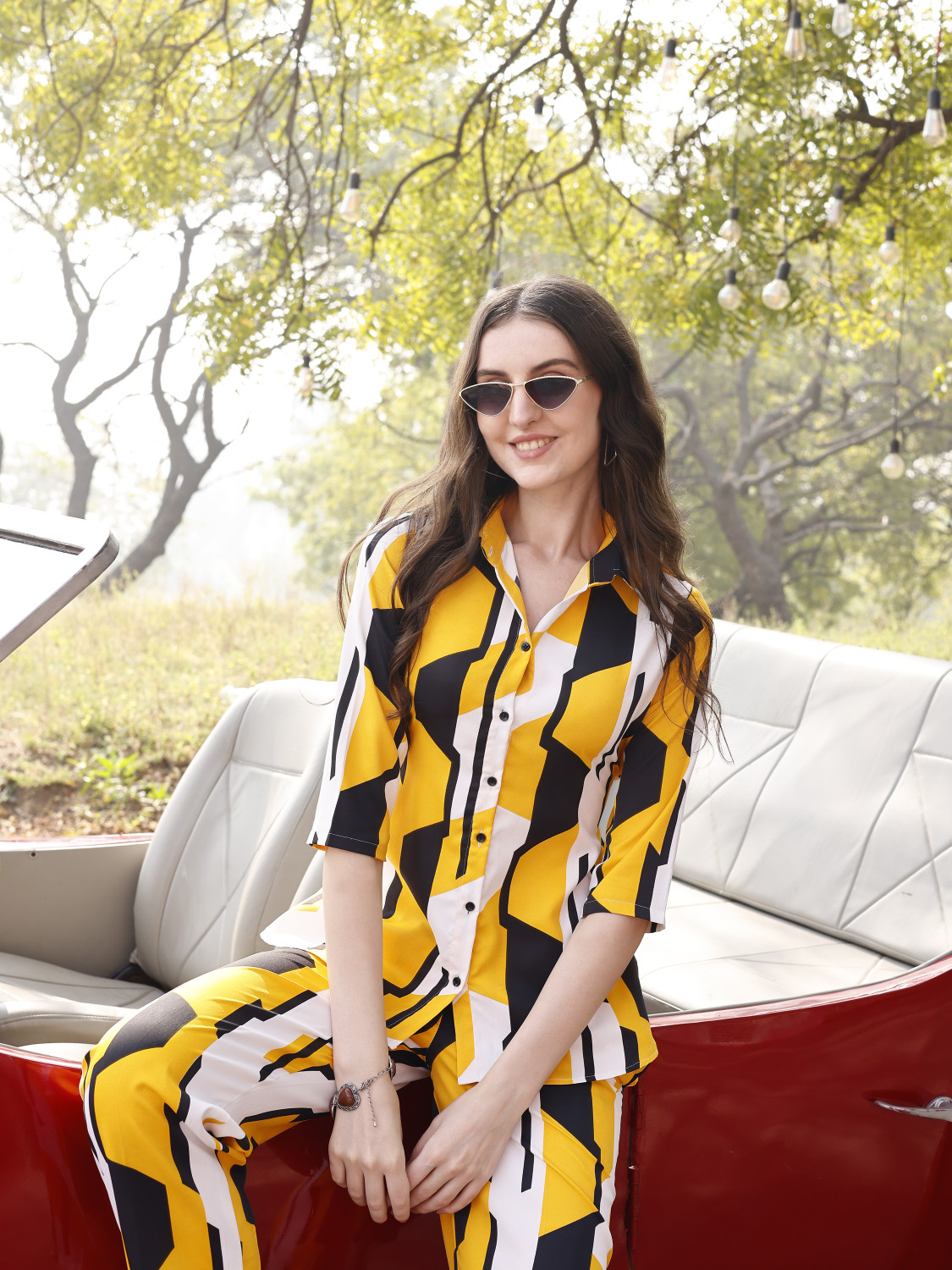 Shemora Block Print Co-ord  Dress