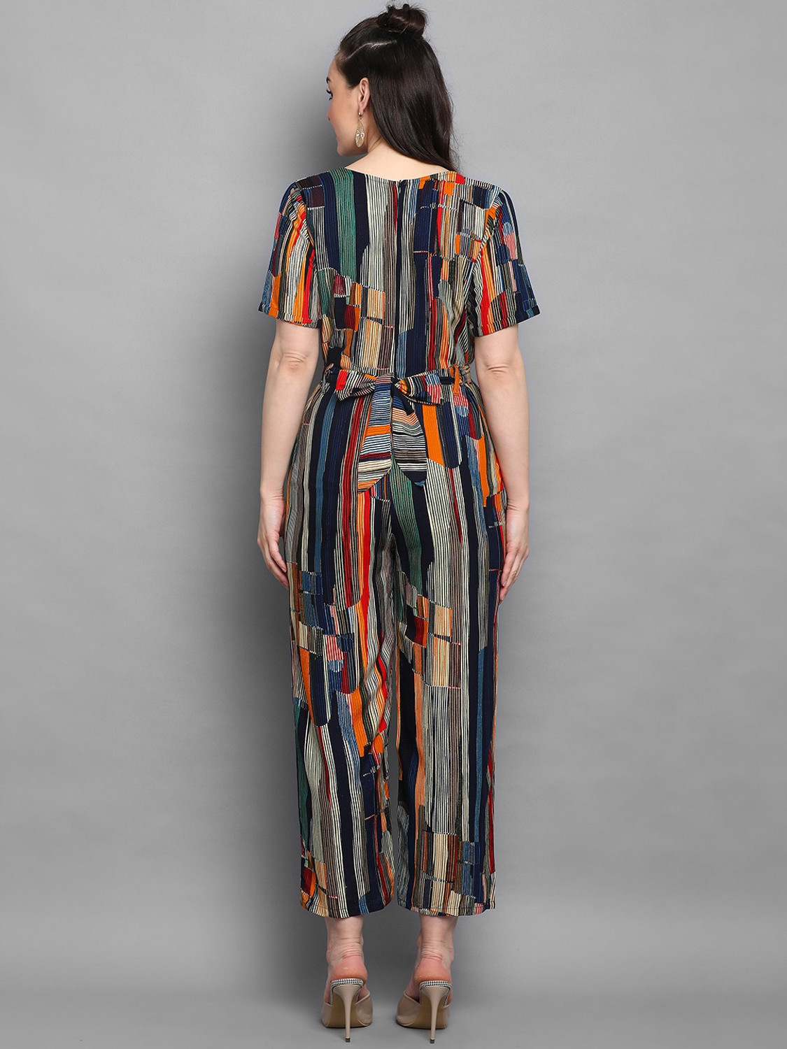 Joriana  Rayon Long Jumpsuit