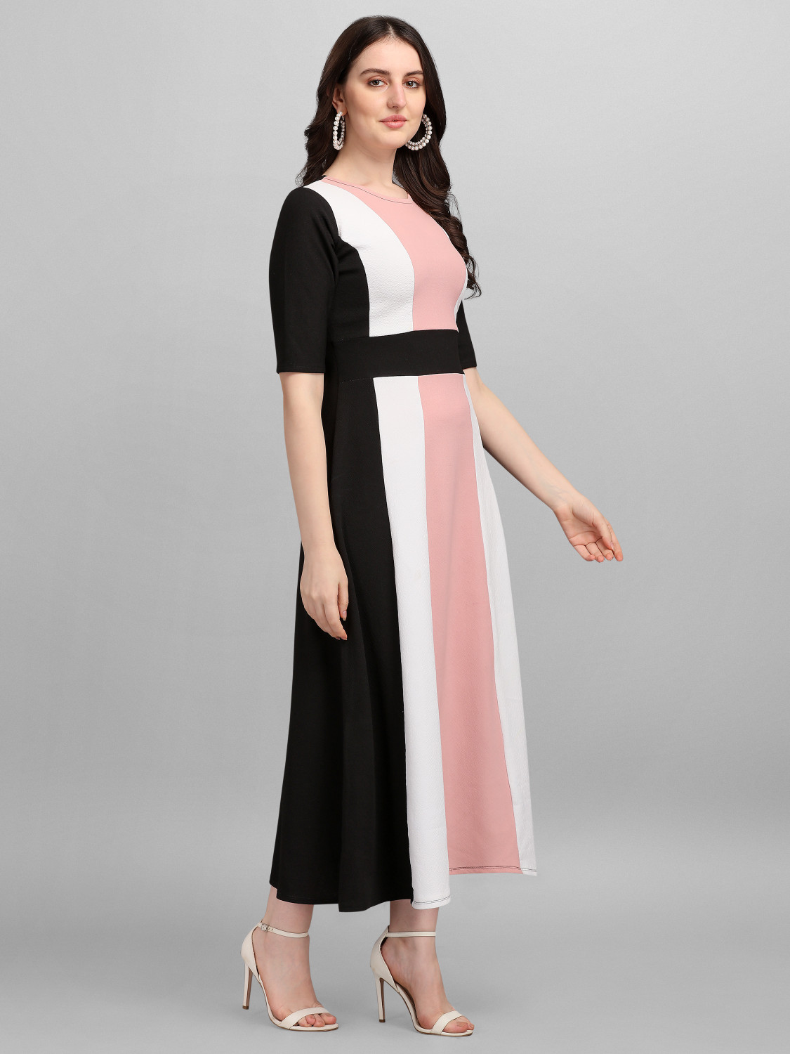 Purvika Lyrca Blend Party Wear Dress
