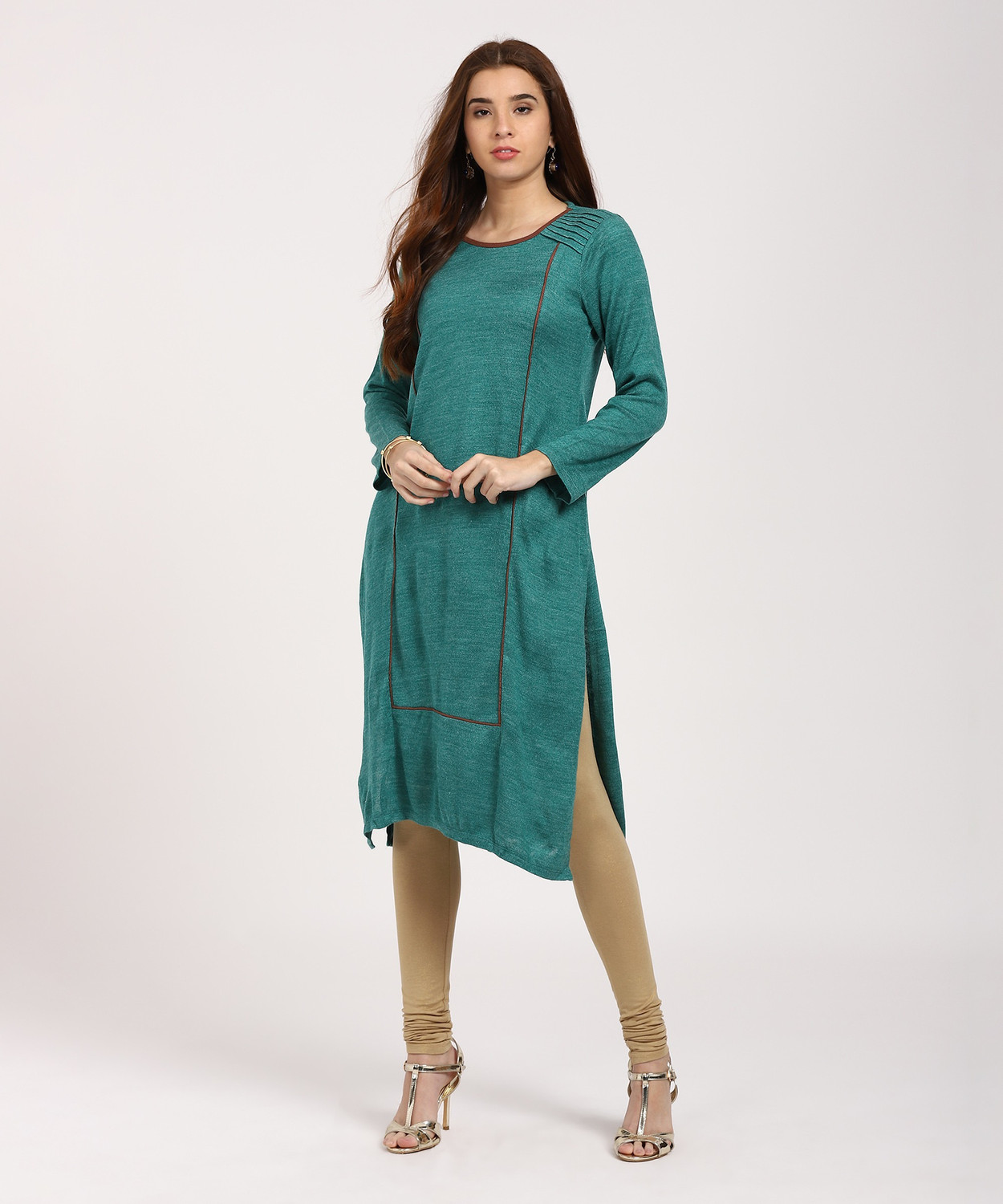 Auralis Pure Cotton Casual   Salwar Suit Set