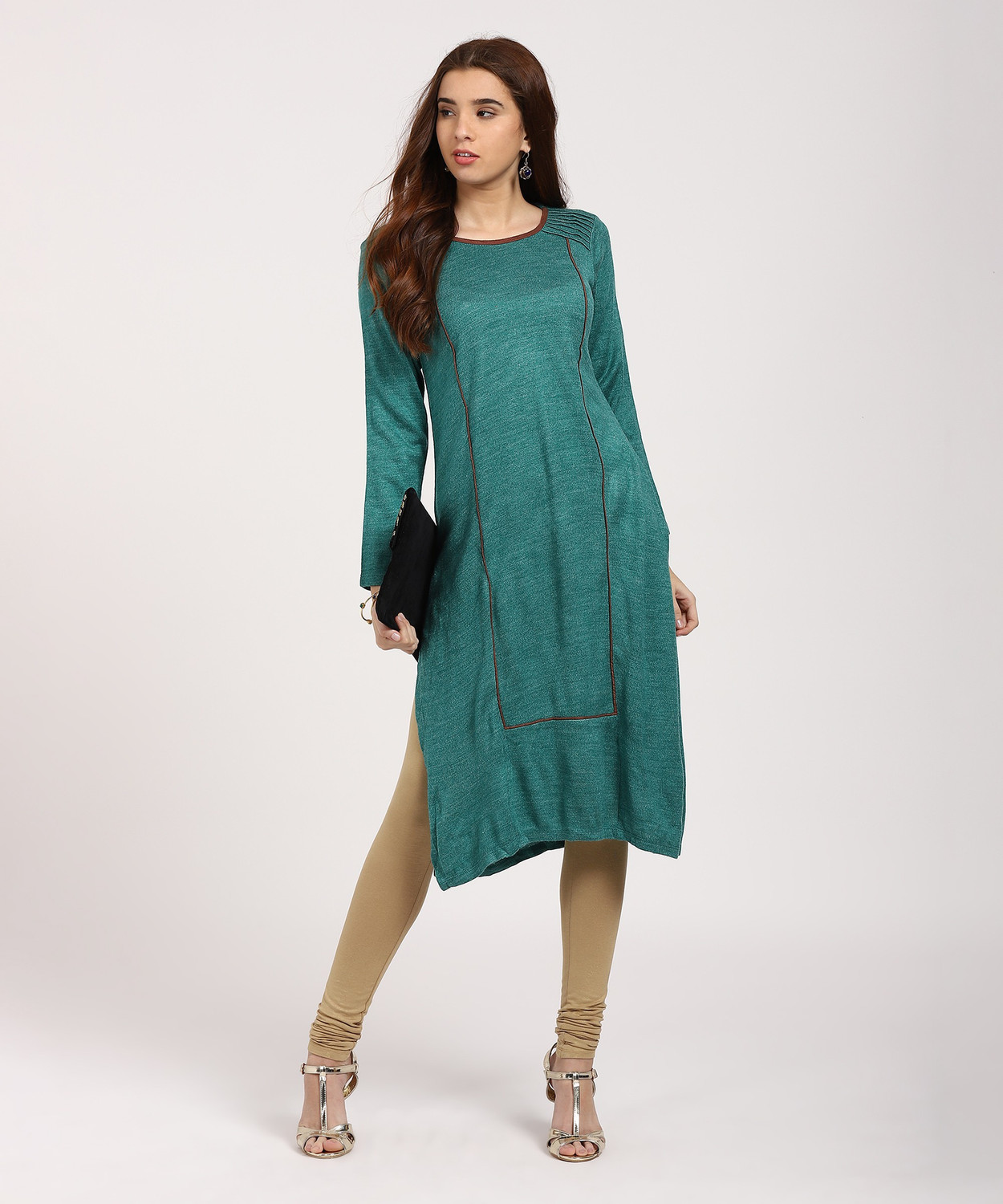 Auralis Pure Cotton Casual   Salwar Suit Set