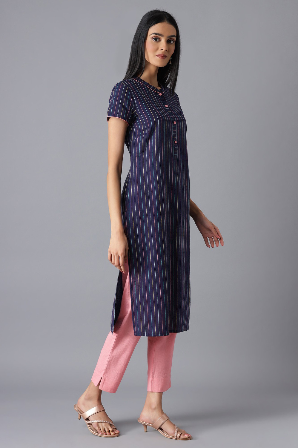 Auralis Cotton Straight Everyday  Salwar Suit Set