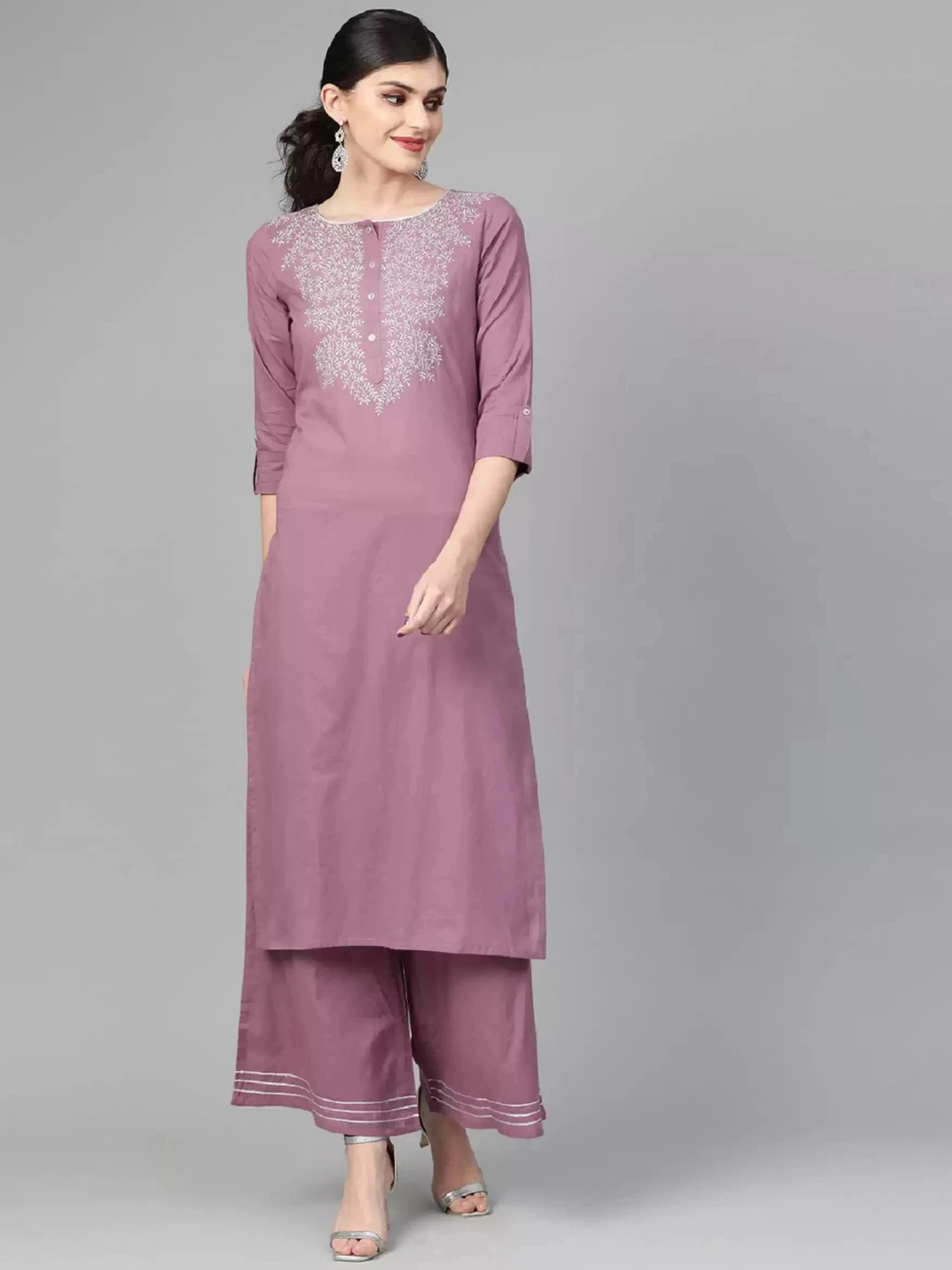  Pilessa Embroidered Viscose RayonSalwar Suit Set