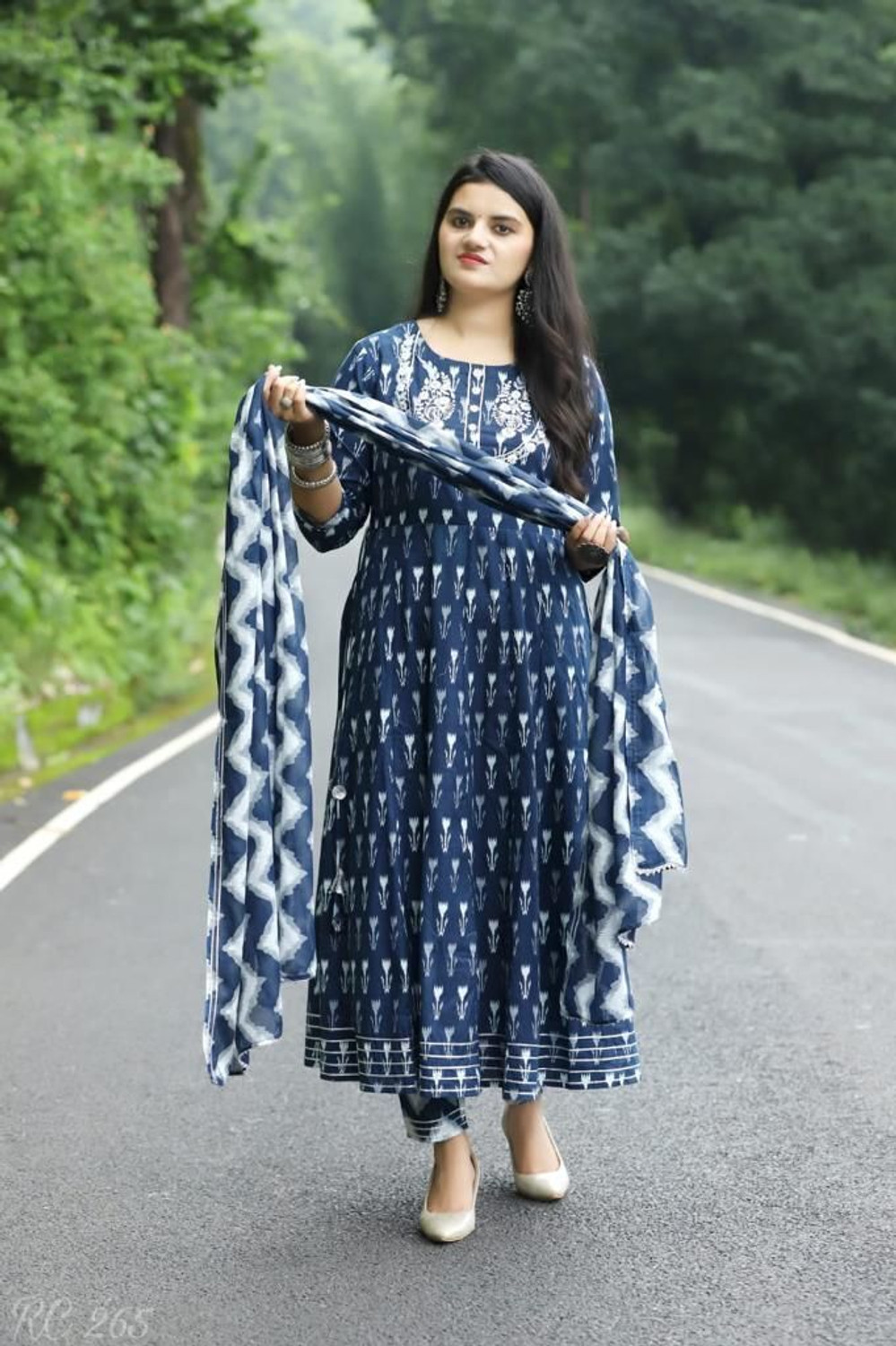  Pilessa  Viscose Rayon  Salwar Suit Set