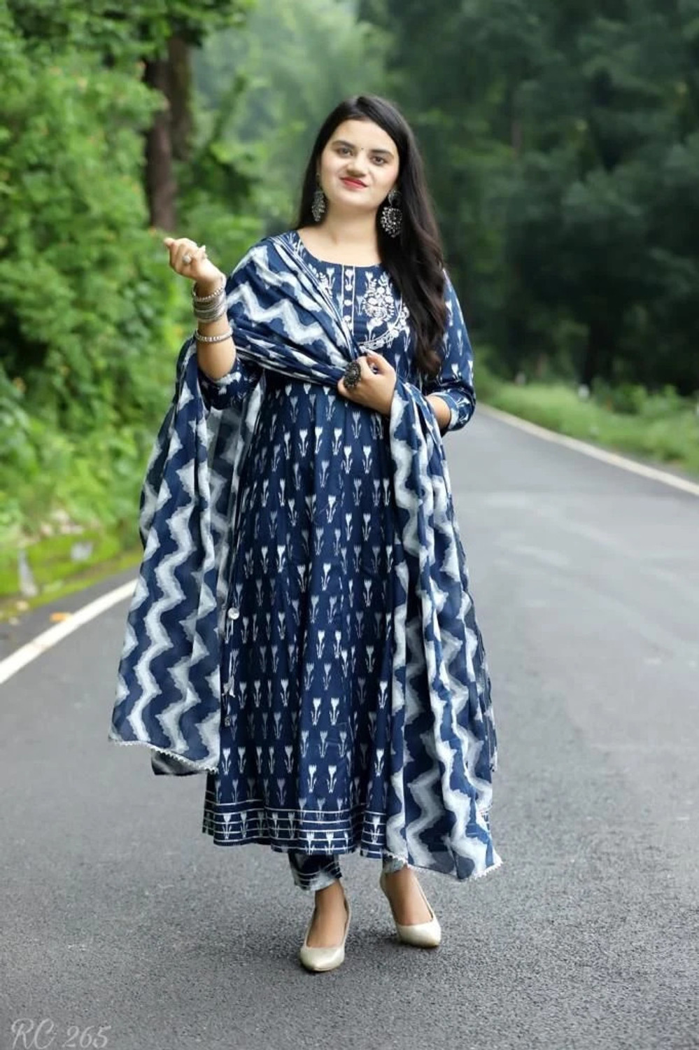  Pilessa  Viscose Rayon  Salwar Suit Set