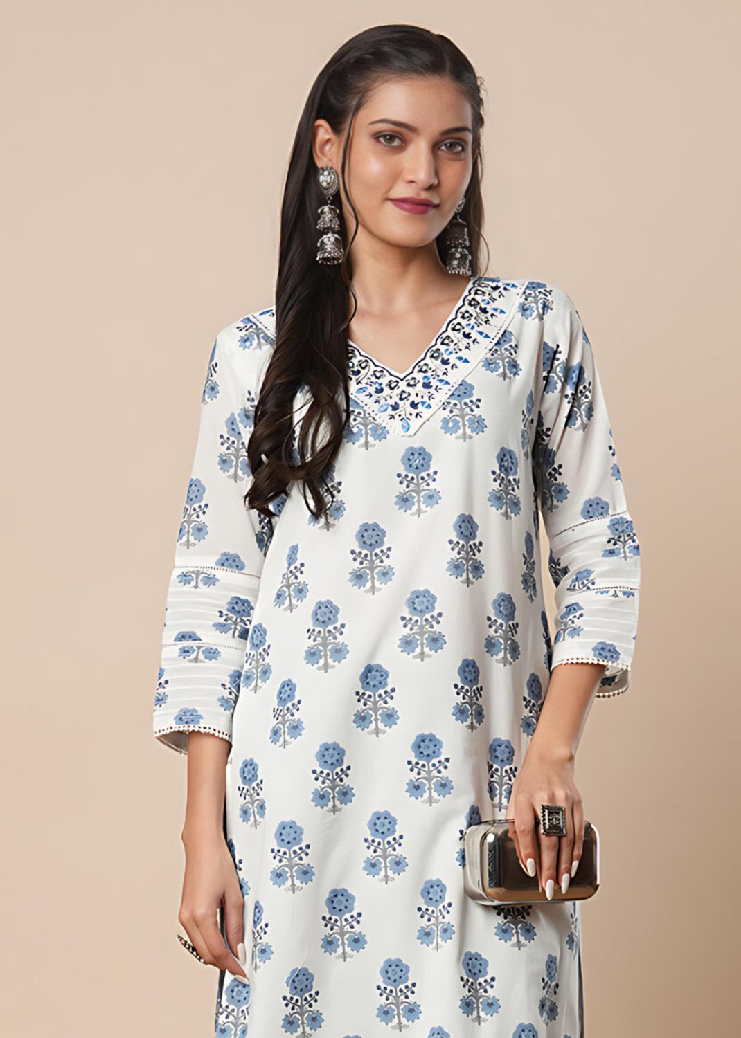 Pravya Viscose Rayon Salwar Suit Set 