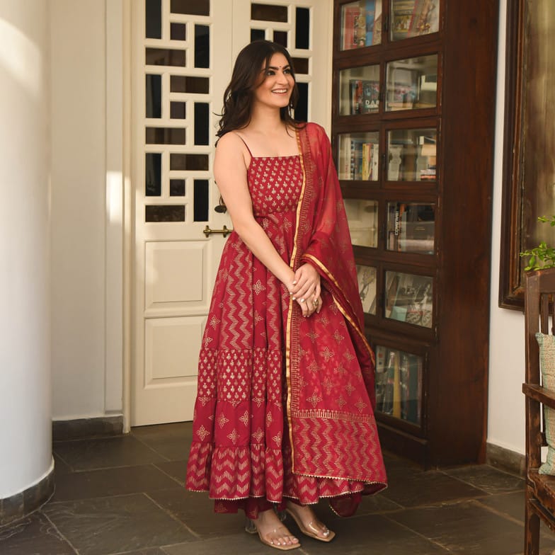 Divashree Rayon Kurta Salwar Suit Set 
