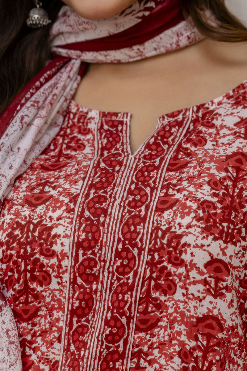Divashree  Cotton  Ethnic Festive Salwar Suit Set 