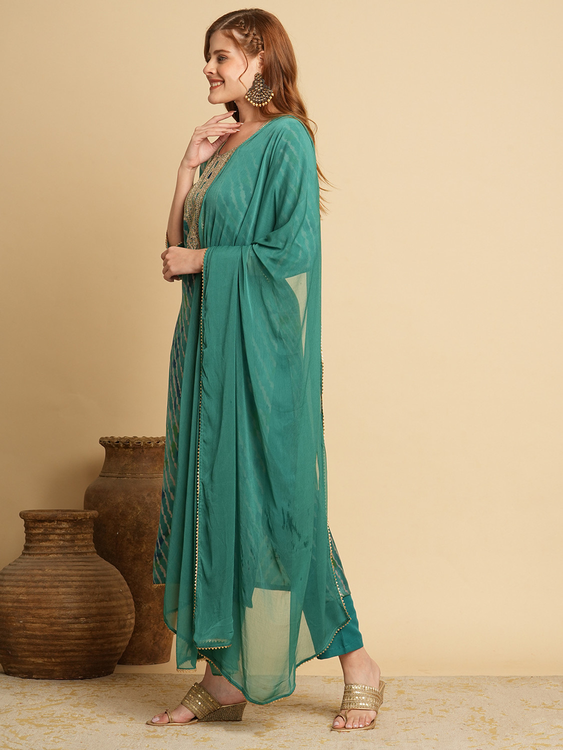 Divashree Leheriya Straight Salwar Suit Set 