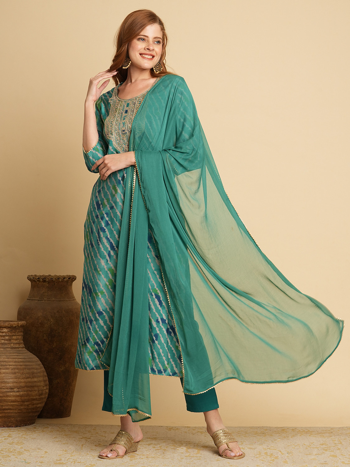 Divashree Leheriya Straight Salwar Suit Set 