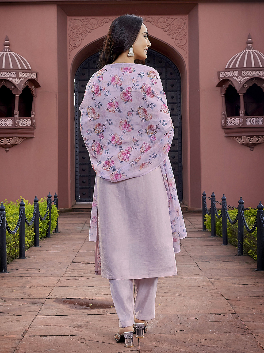 Rivanta Embroidered Kurta Salwar Suit Set 