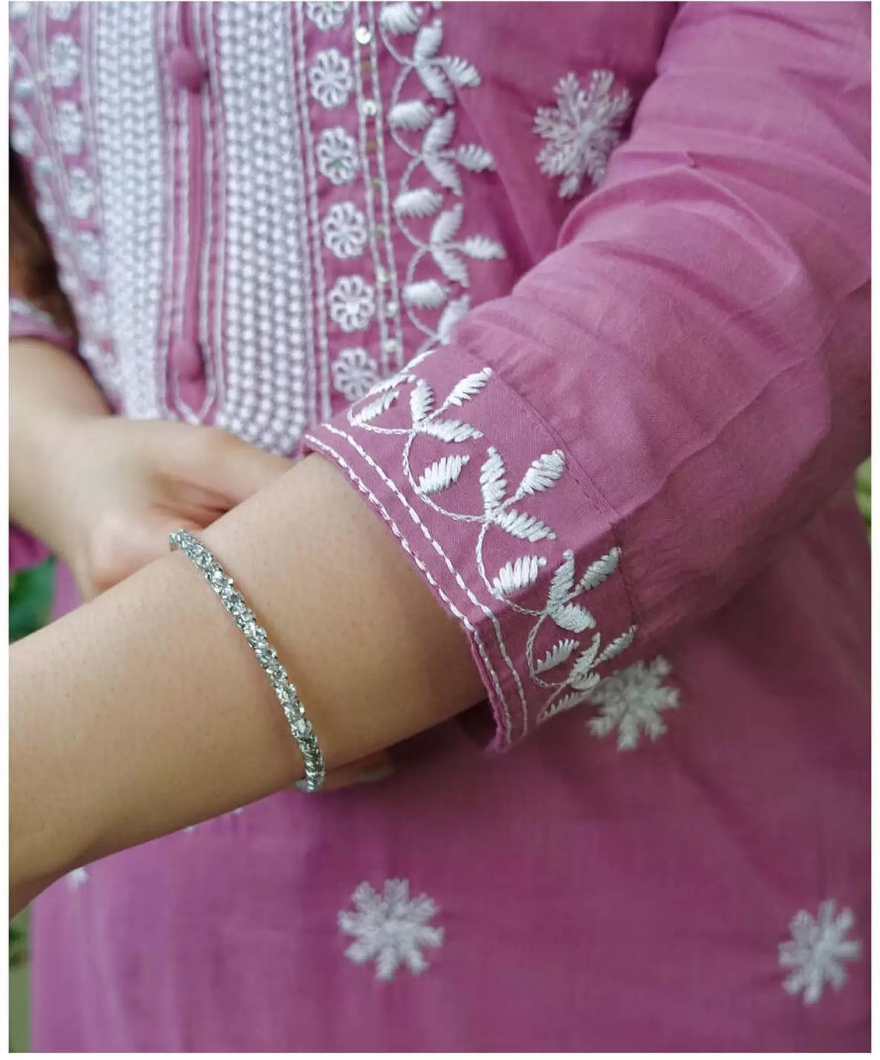     Rivanta Embroidered A-Line Salwar Suit Set 