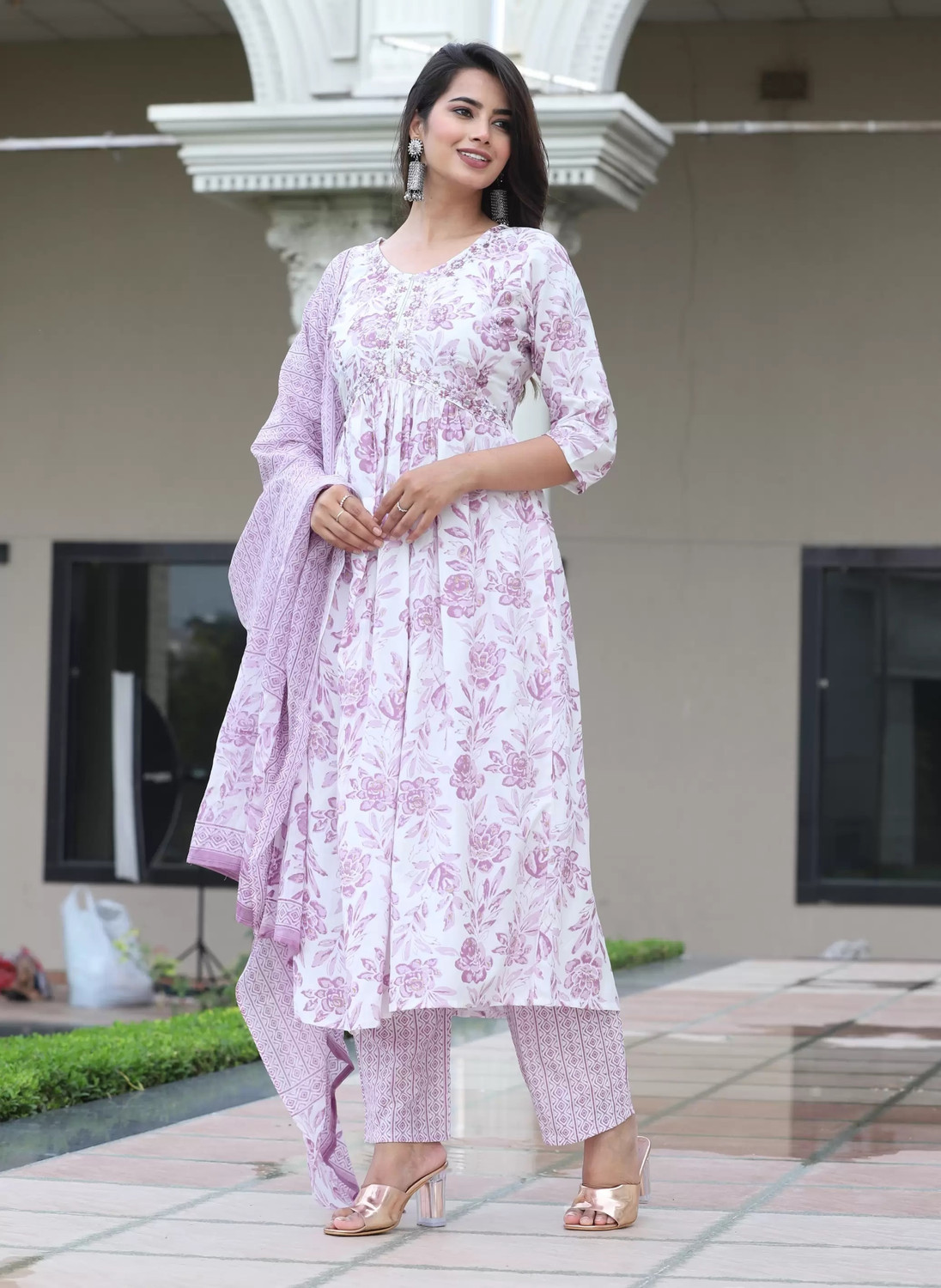 Rivanta Viscose Rayon Salwar Suit Set 
