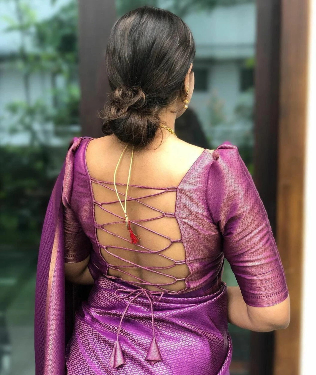 Avnika Woven Kanjivaram Pure Silk Saree