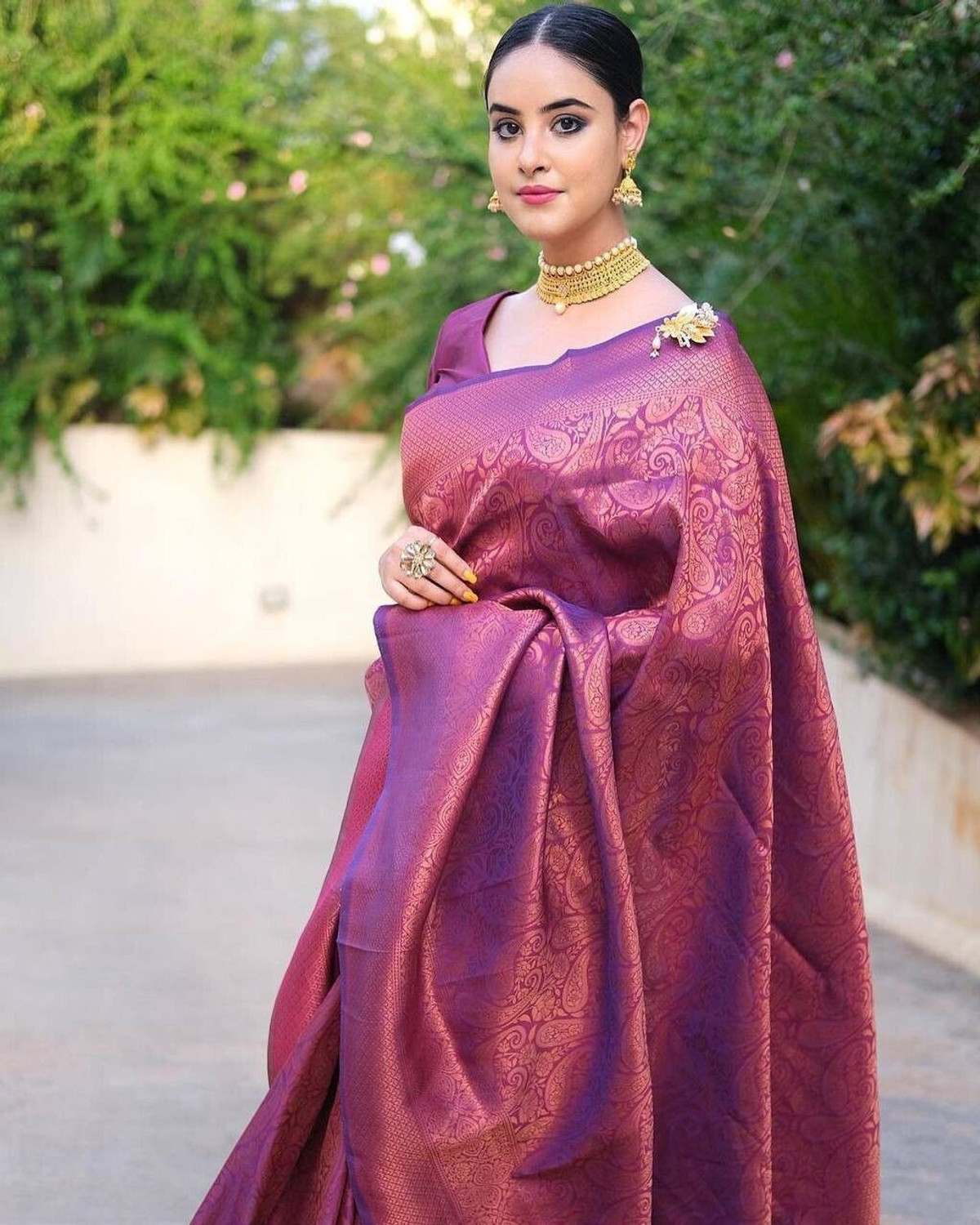 Avnika Woven Kanjivaram Festive Wear