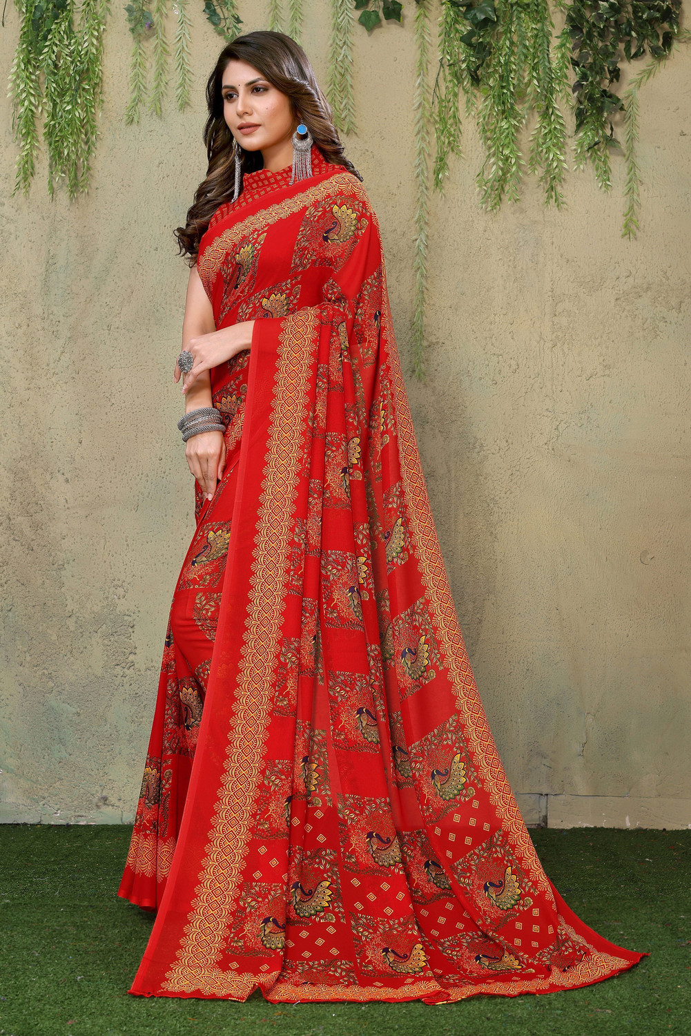Yarie  Daily Wear Georgette Saree