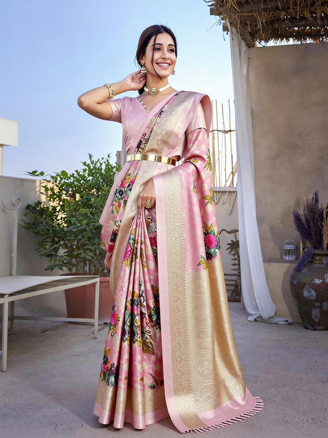 Yarie  Daily Wear Art Silk Casual Saree