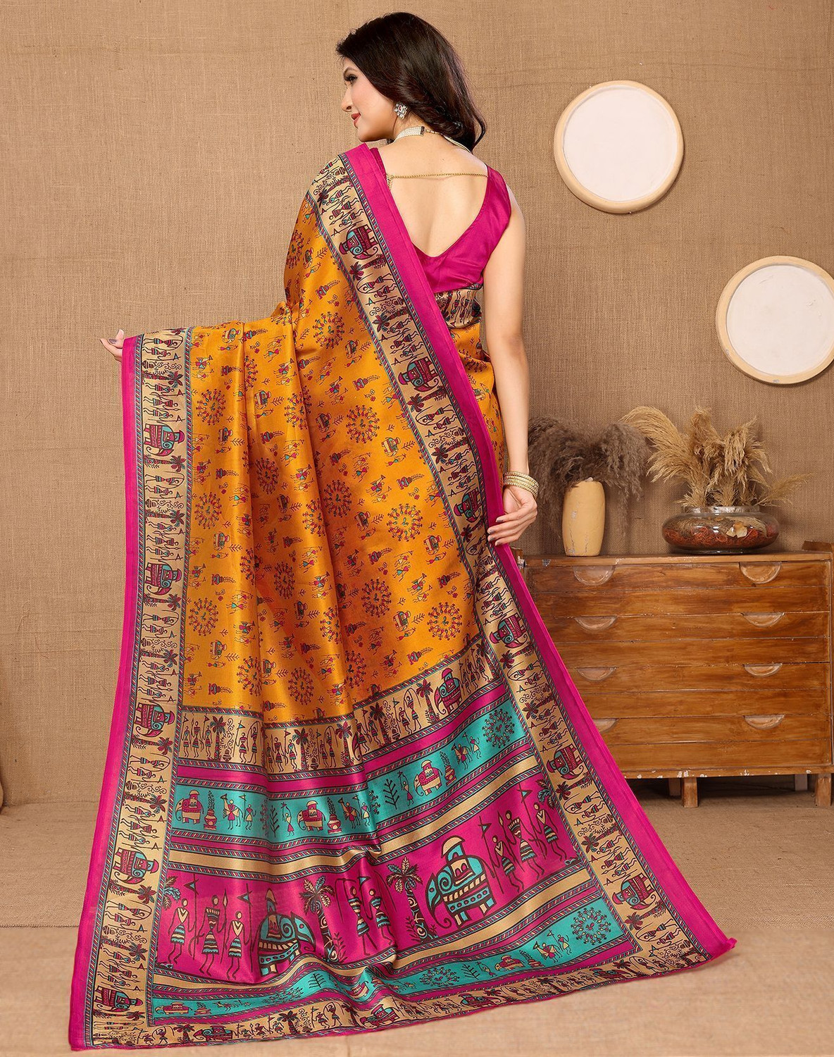 Yarie Art Silk  Party Wear Saree