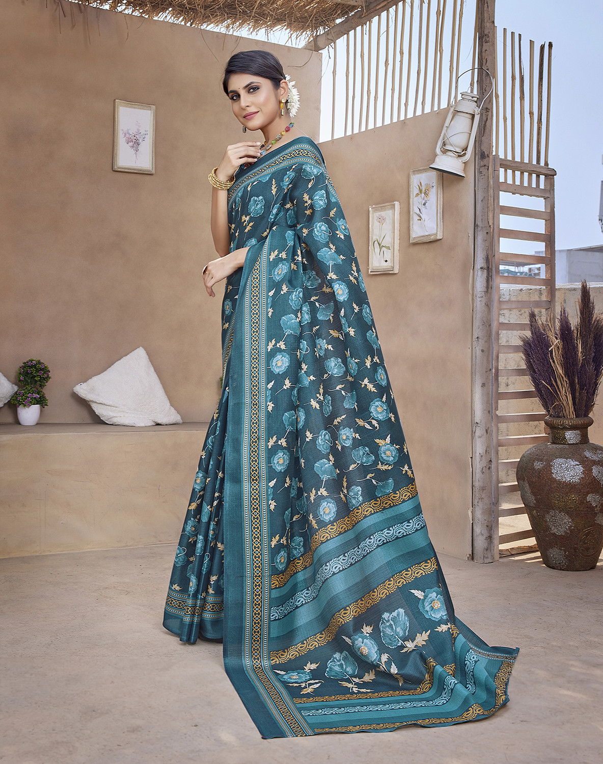 Yarie Art Silk Daily Wear Saree