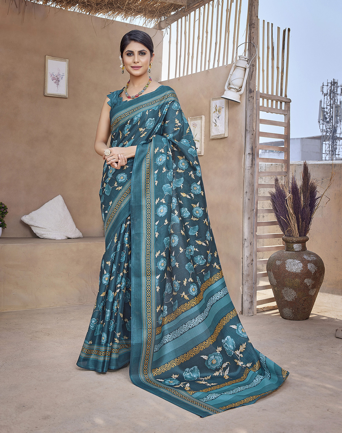 Yarie Art Silk Daily Wear Saree