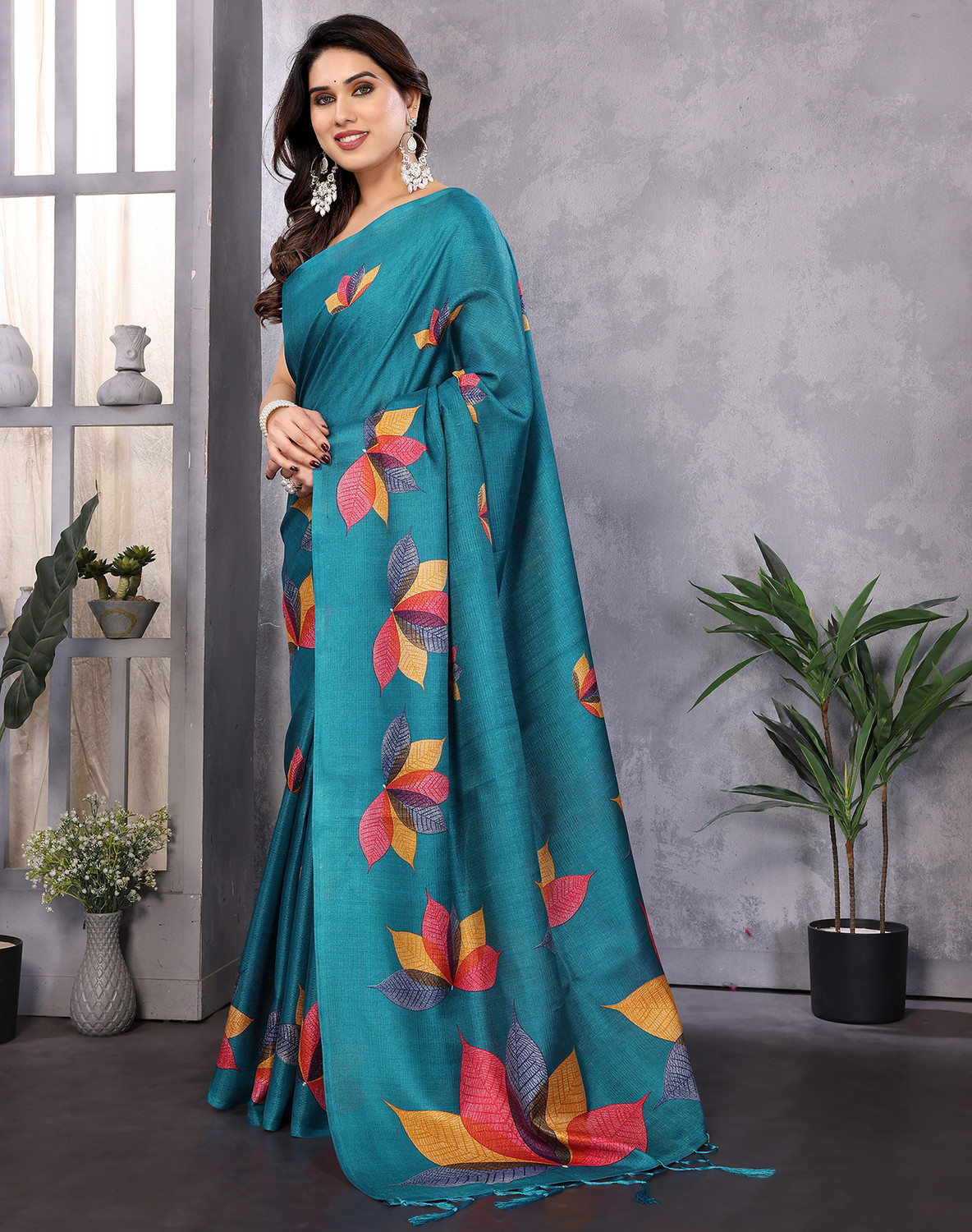 Yarie Daily Wear Art Silk Saree with Blouse