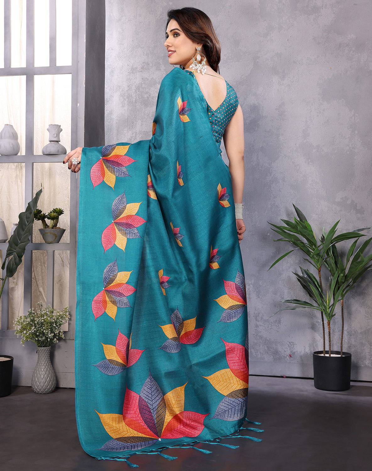 Yarie Daily Wear Art Silk Saree with Blouse