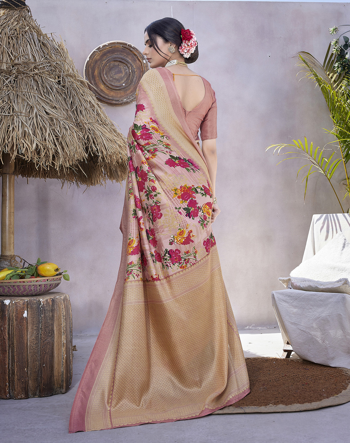  Yarie Bollywood Art Silk  Party Saree 