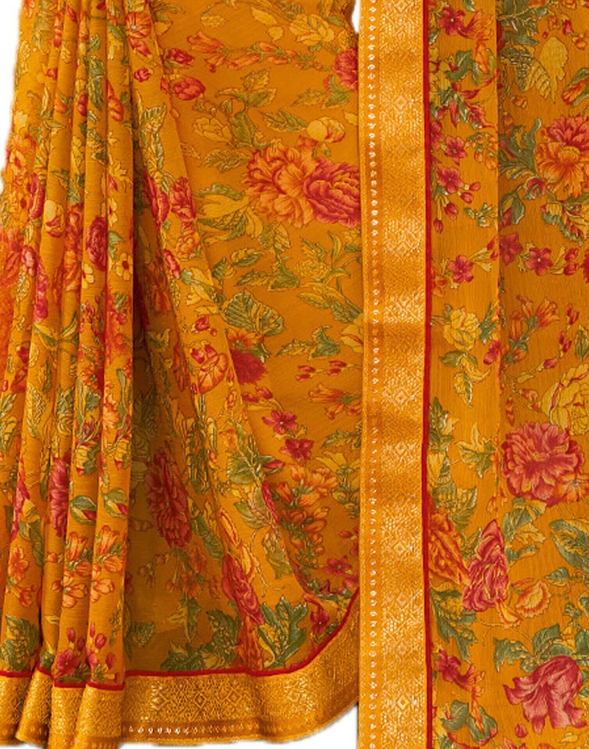 Sharini Chiffon & Georgette Party & Festive Saree