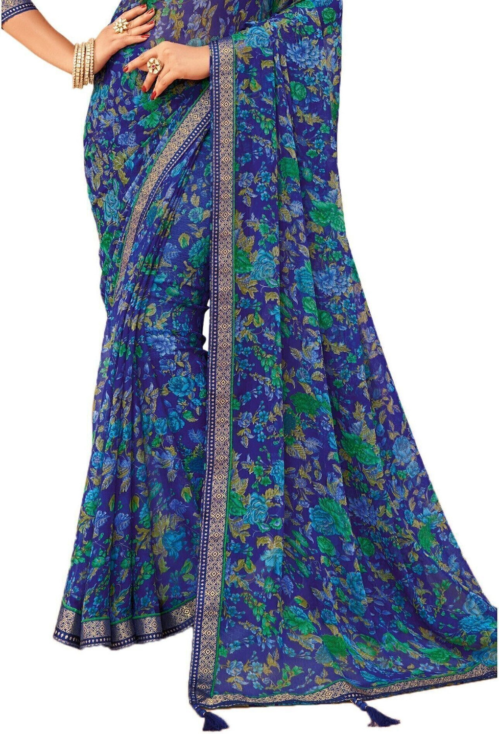 Sharini Chiffon & Georgette Party & Festive Saree