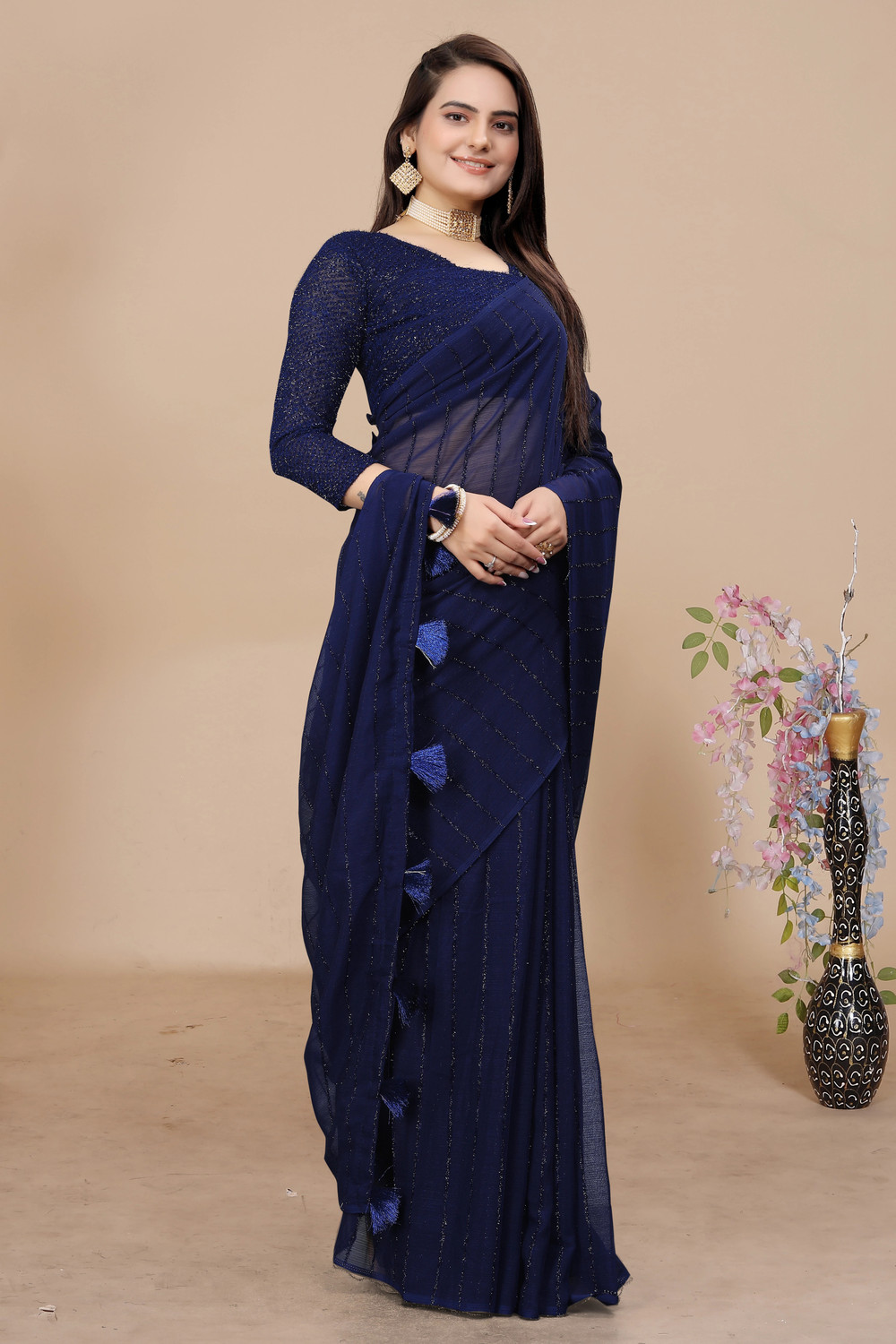  Kashvi Chiffon Saree
