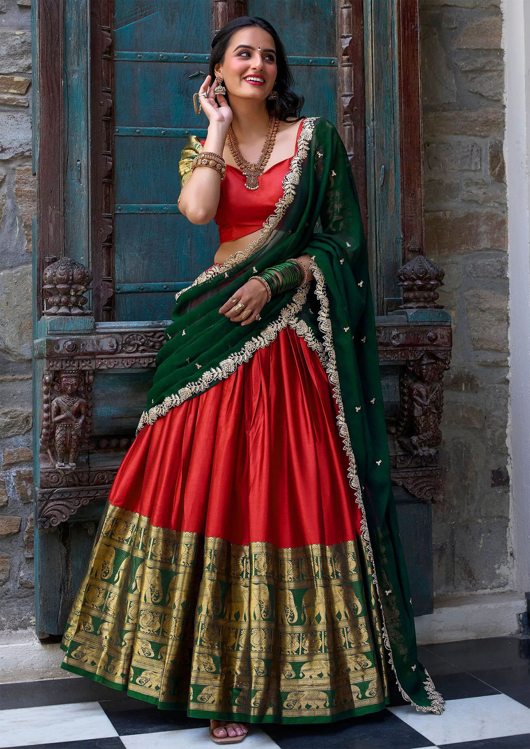 Kezel Zari Lehenga Choli