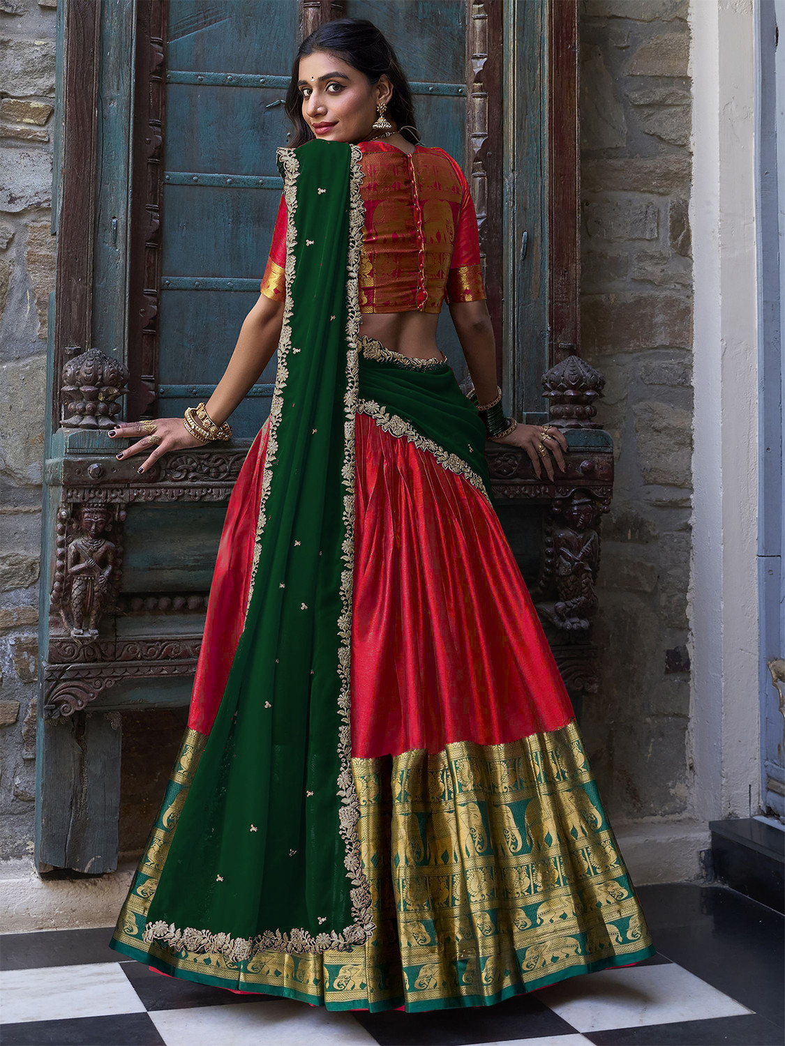 Kezel Zari Lehenga Choli